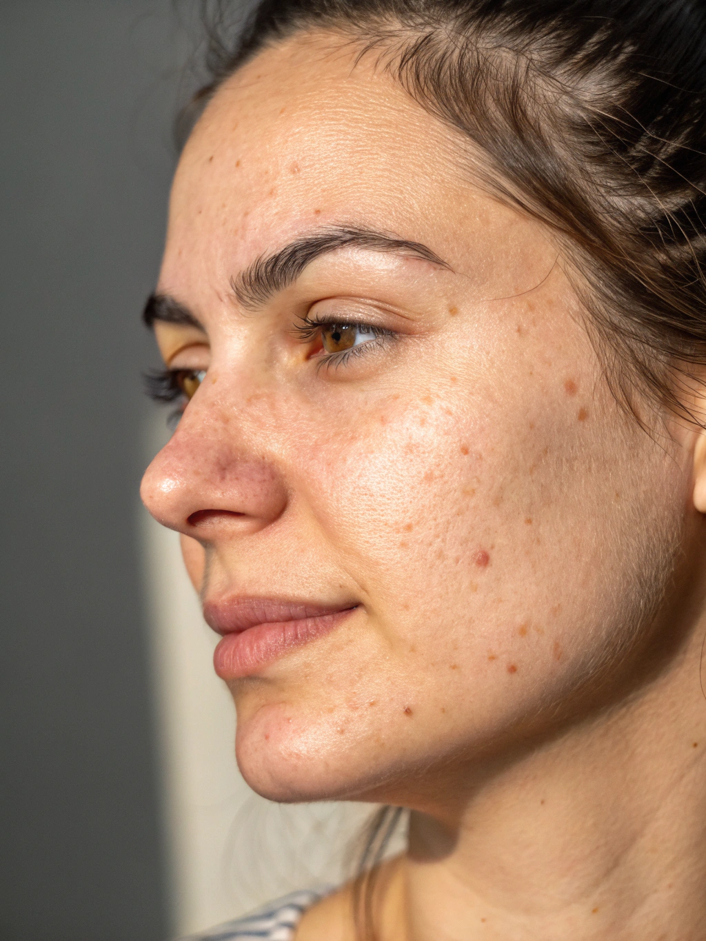 Rehaussement des pommettes - Avant