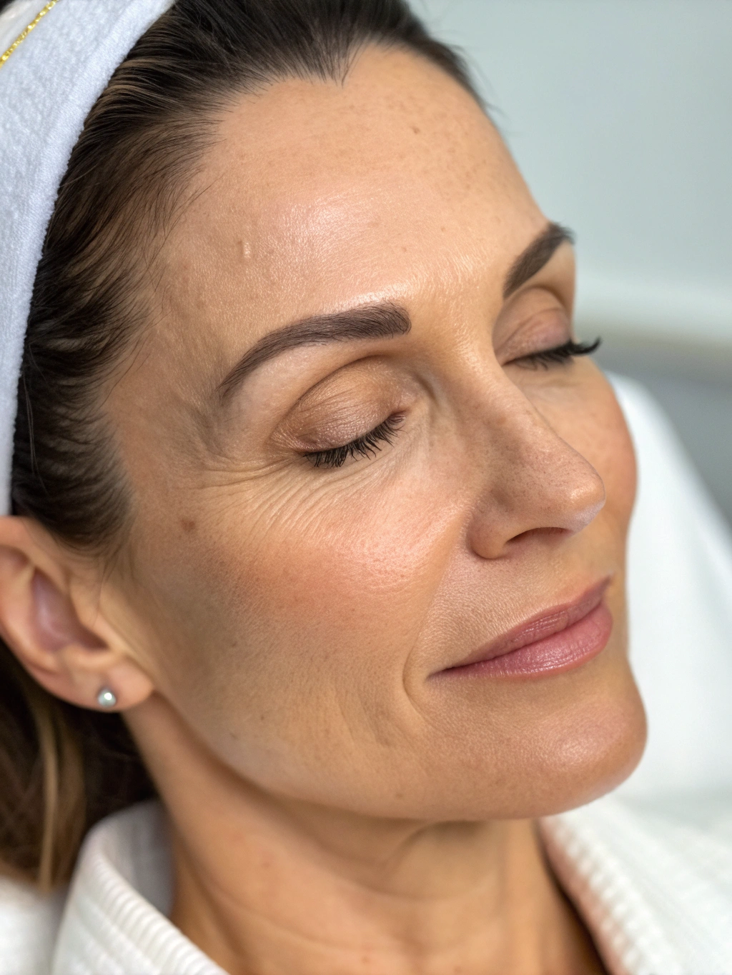 Après - Botox front