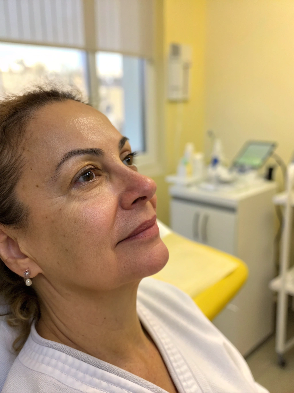 Avant - Réduction des rides