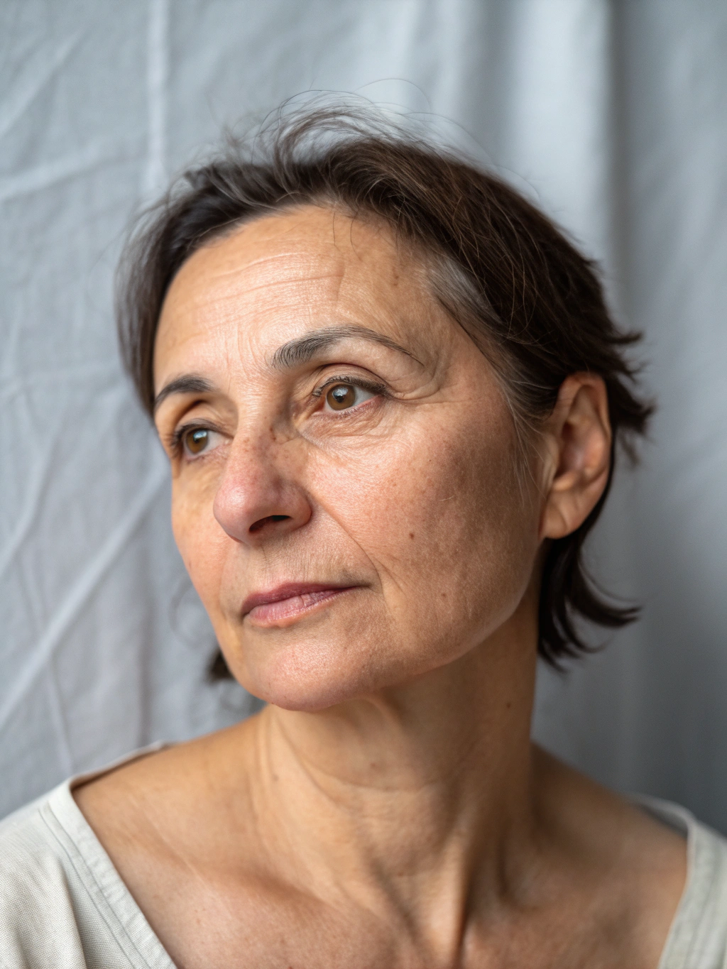 Réduction des rides - Avant